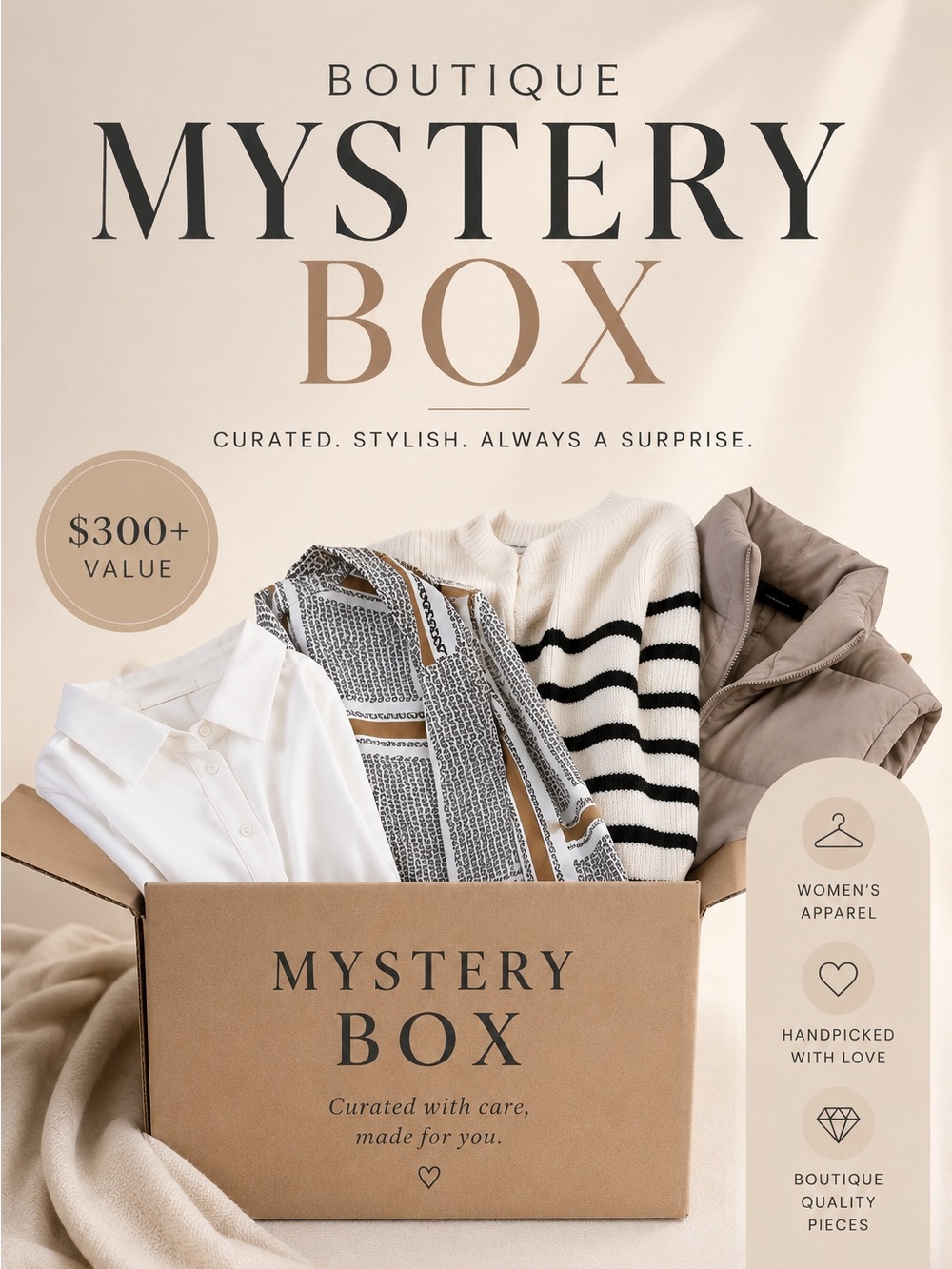 Mystery Box of Wardrobe Staples - Large